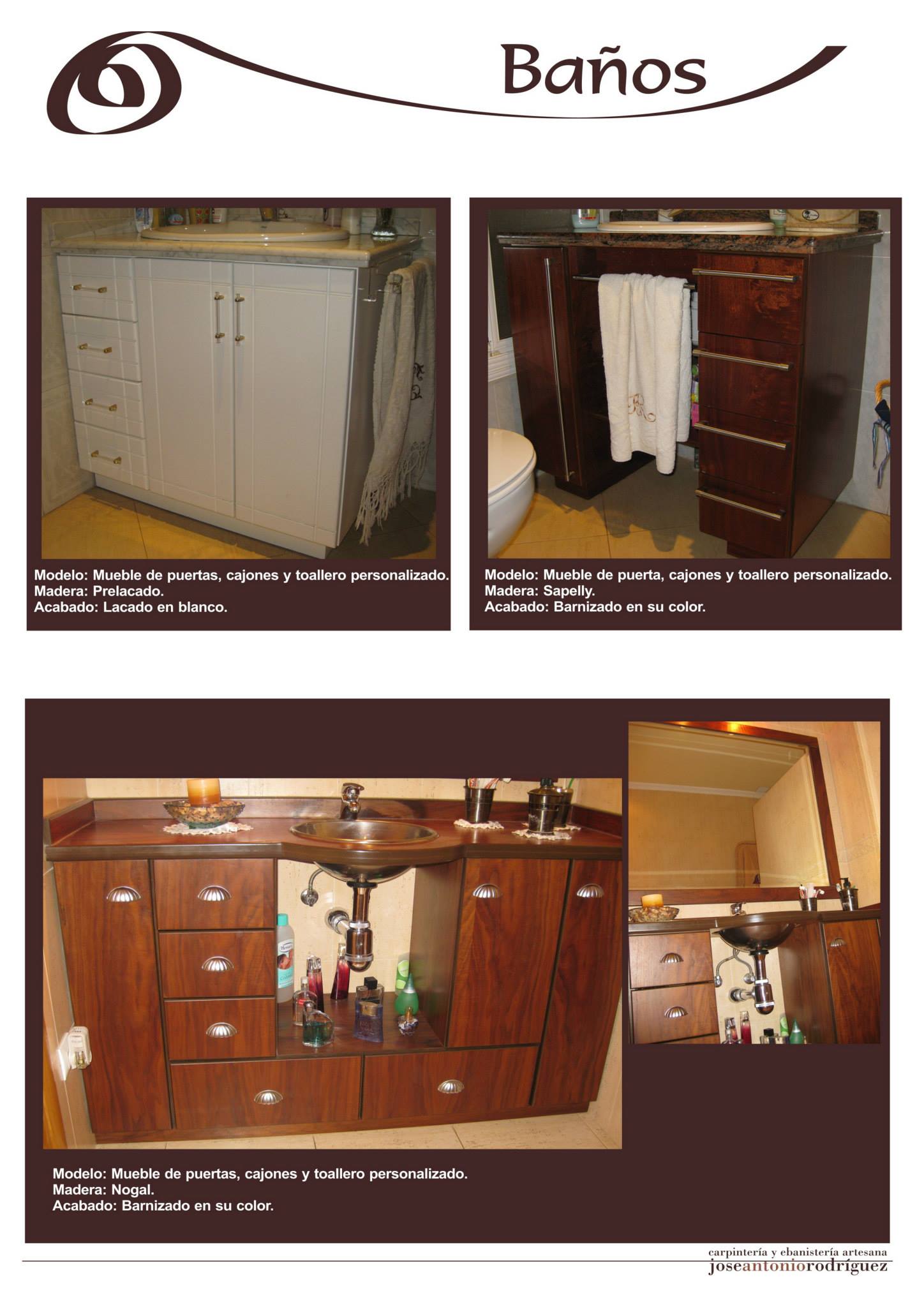 Carpintería y ebanistería artesanal José Antonio Rodríguez Sánchez